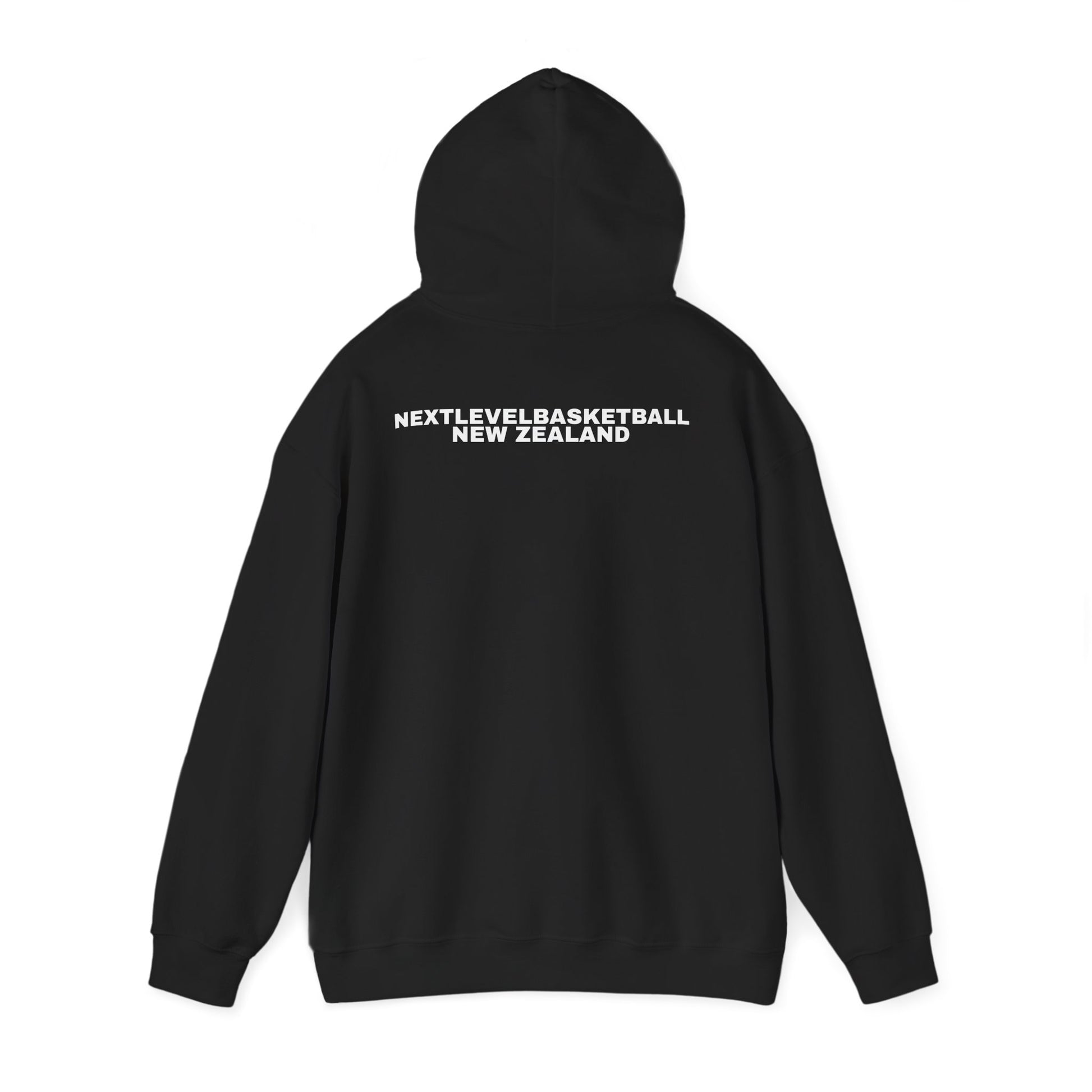 BLACK/WHITE Next Level Basketball PLAYER LOGO Hoodie
