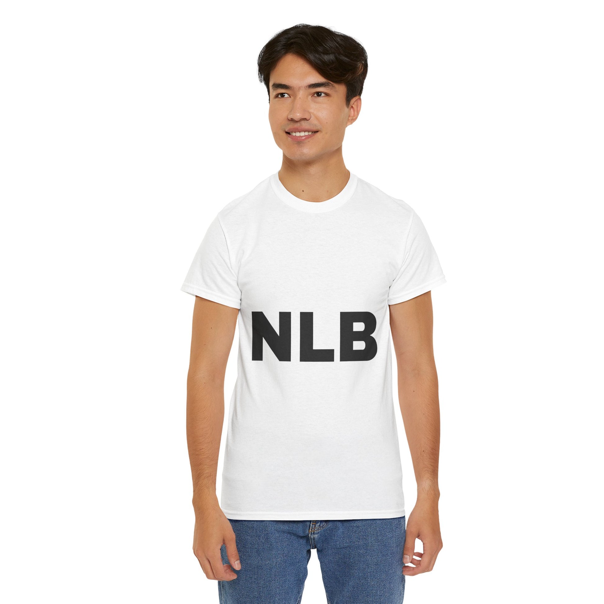 WHITE/BLACK Next Level Basketball NLB Tee