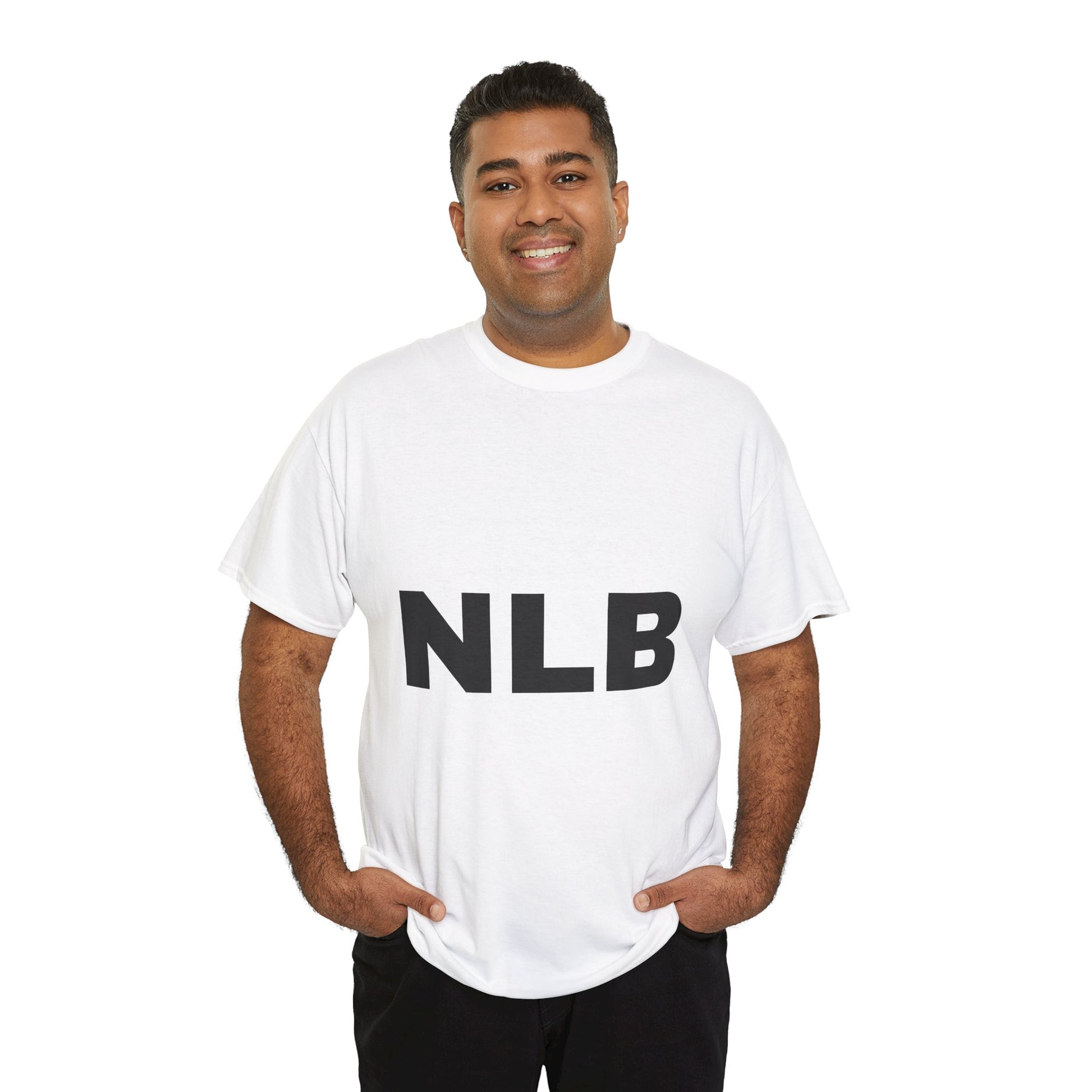 WHITE/BLACK Next Level Basketball NLB Tee