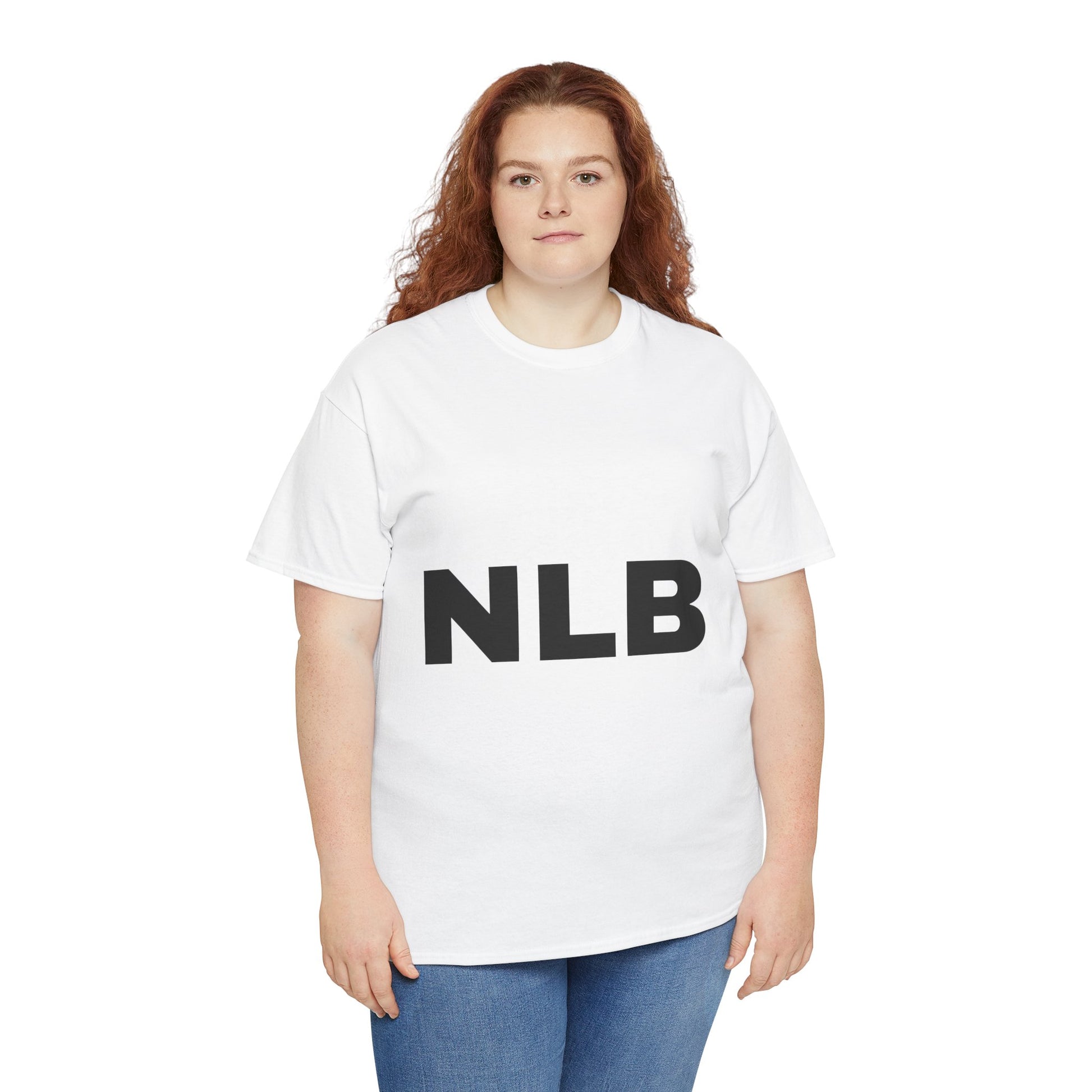 WHITE/BLACK Next Level Basketball NLB Tee