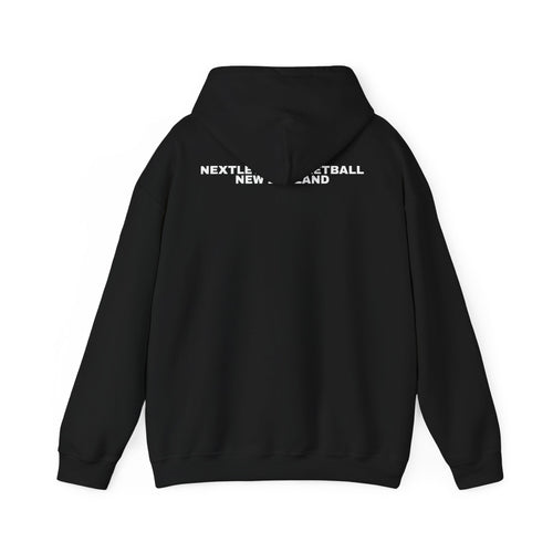 BLACK/WHITE Next Level Basketball PLAYER LOGO Hoodie