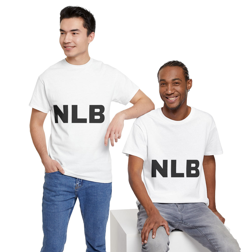 WHITE/BLACK Next Level Basketball NLB Tee