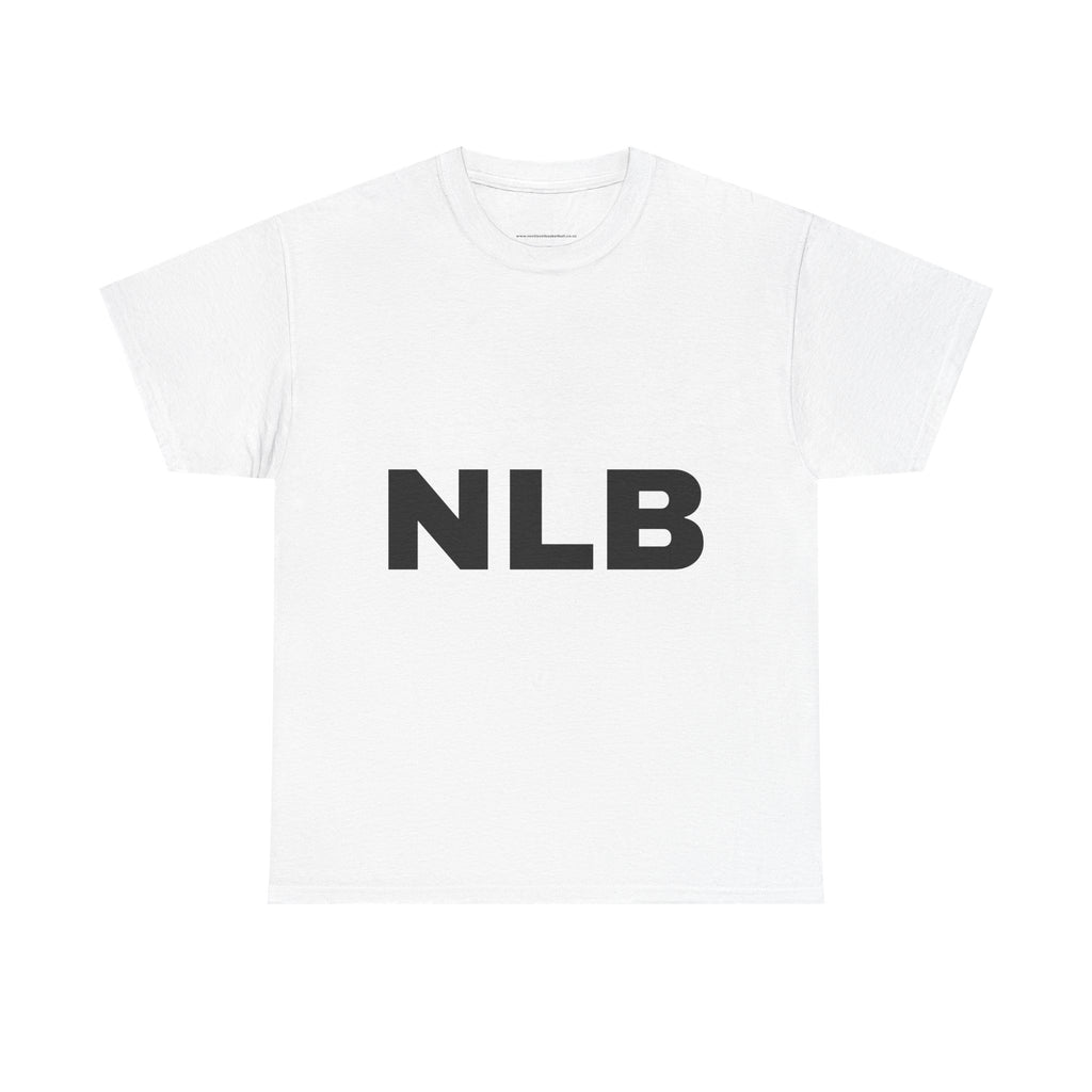 WHITE/BLACK Next Level Basketball NLB Tee